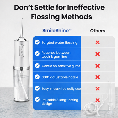 SmileShine™ Electric Water Flosser